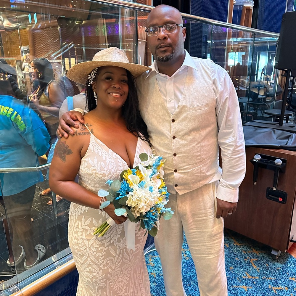 Gorgeous wedding gown